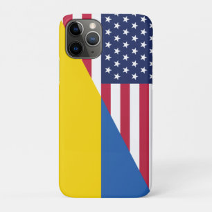 American support towards Ukraine Sherpa Blanket iPhone 11 Pro Case