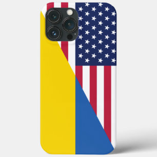 American support towards Ukraine Sherpa Blanket iPhone 13 Pro Max Case
