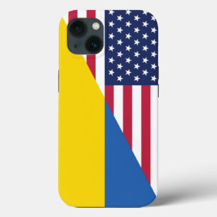 American support towards Ukraine Sherpa Blanket iPhone 13 Case