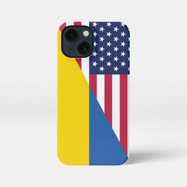 American support towards Ukraine Sherpa Blanket iPhone Case (Back)