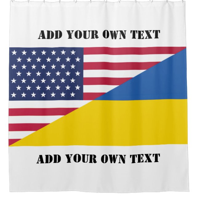 American support towards Ukraine Throw Pillow (Front)