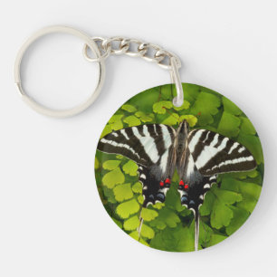American Swallowtail Butterfly Keychain