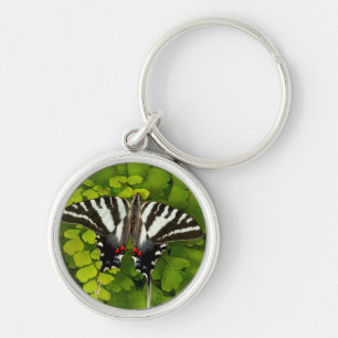 American Swallowtail Butterfly Keychain