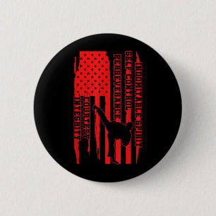 American Taekwondo USA Martial Arts Artist Team 2 Inch Round Button