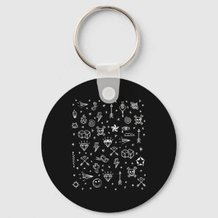 American Tattoo Flash, Traditional Tattoo Designs  Keychain