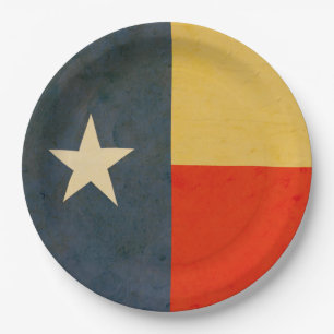 American Texas Paper Plate