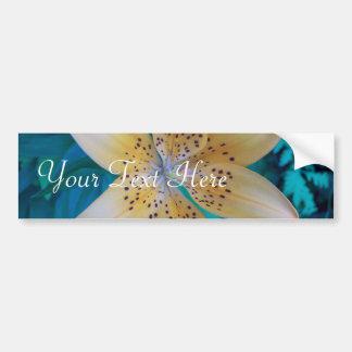 American Tiger Lily Bumper Sticker