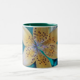 American Tiger Lily Two-Tone Coffee Mug