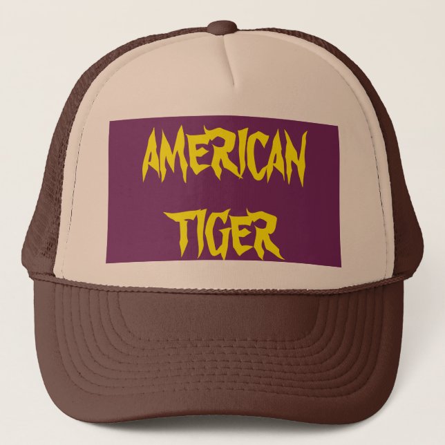 American Tiger Trucker Hat (Front)