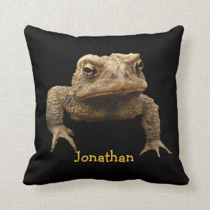 American Toad Throw Pillow