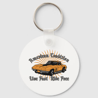 American Tradition Corvette Keychain