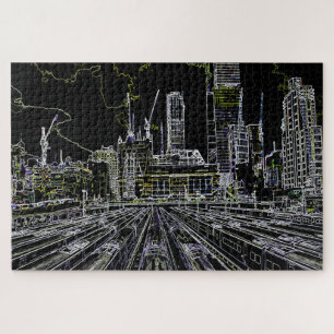 American trains jigsaw puzzle