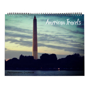 american travels 2027 large calendar