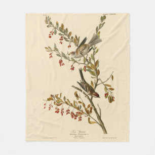 American Tree Sparrow, Audubon's Birds of America Fleece Blanket