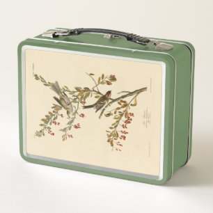 American Tree Sparrow, Audubon's Birds of America Metal Lunch Box