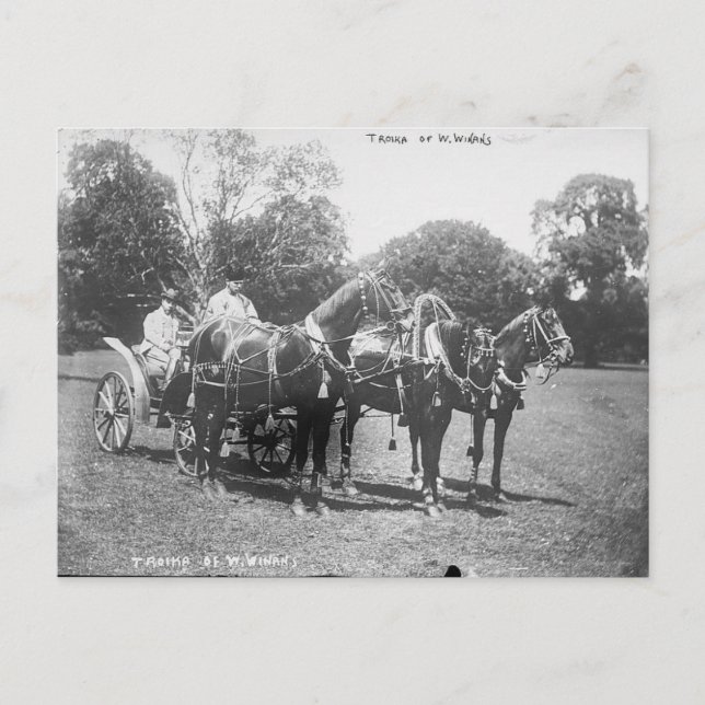 American Troika 1911 Postcard (Front)