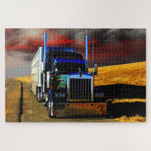 American Truck Big Rig Jigsaw Puzzle