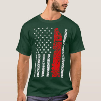 American Truck Driver 18 Wheeler Trucking USA Truc T-Shirt