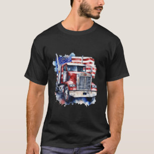 American Truck Driver T-Shirt