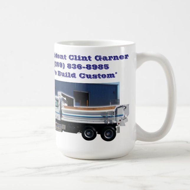 American Truck & Trailer Custom Mug By ZAZZ_IT (Right)