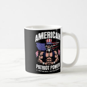 American Uncle Sam Bodybuilding - For Patriot Amer Coffee Mug