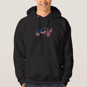 American US Flag 4X4 Off Road Graphic Hoodie