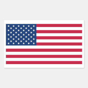 American US Flag Sticker