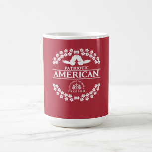 AMERICAN USA 1776 GOD FAMILY COUNTRY FREEDOM COFFEE MUG