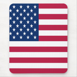 American USA Flag Pride Design-76353 Mouse Pad
