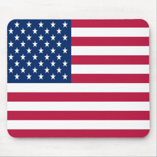 American USA Flag Pride Design-76353 Mouse Pad
