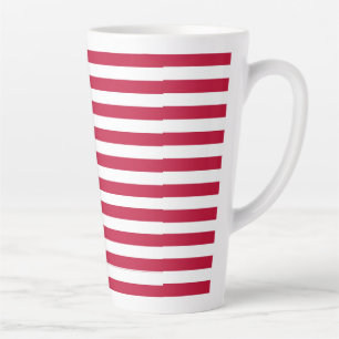 American USA Flag Pride Design Latte Mug