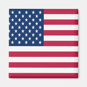 American USA Flag Pride Design Magnet