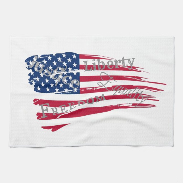 American Values Kitchen Towel (Horizontal)
