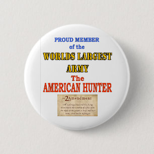 AMERICAN VETERAN 2 INCH ROUND BUTTON