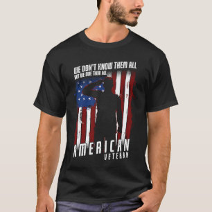 American Veteran for Men and women T-Shirt