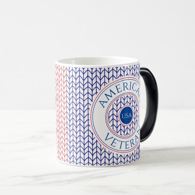 AMERICAN VETERAN Morphing Mug (Front Right)