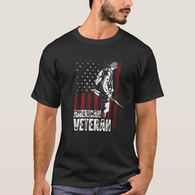 American Veteran   T-Shirt (Front)