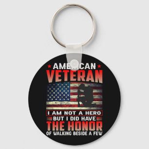 American Veteran The Honour 38 Keychain