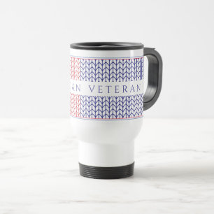 "AMERICAN VETERAN" Travel Mug