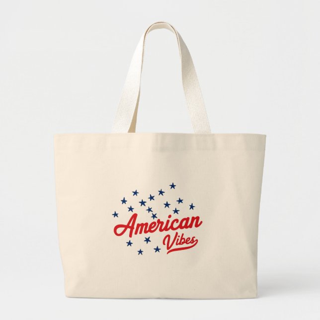 American Vibes Tote Bag (Front)