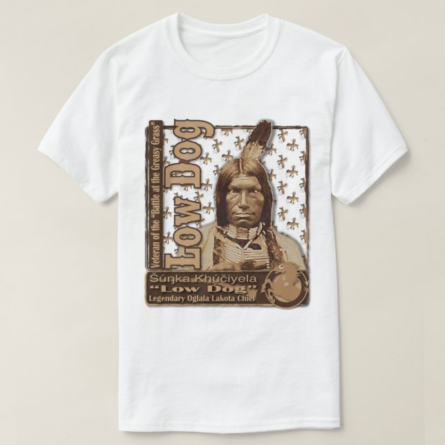 American Warrior "Low Dog" T-Shirt (Design Front)