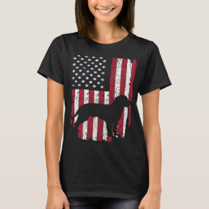 American Water Spaniel Dog Mom Dad  4th Of July US T-Shirt