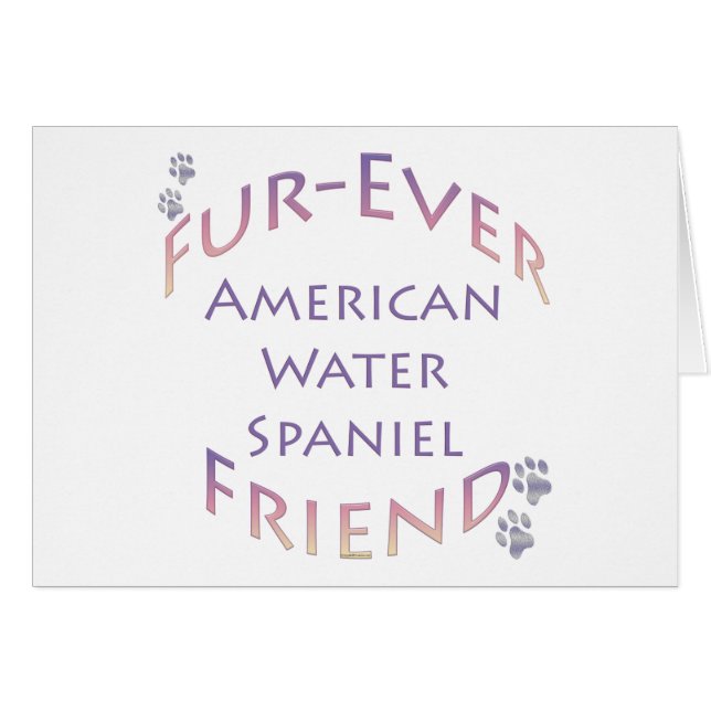 American Water Spaniel Furever (Devant horizontal)