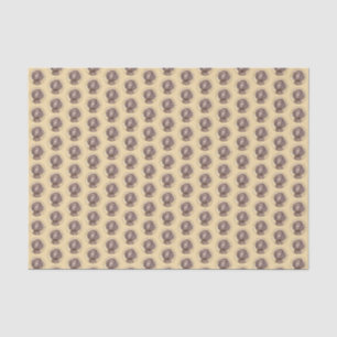 American Water Spaniel Painting - Original Dog Art Tissue Paper