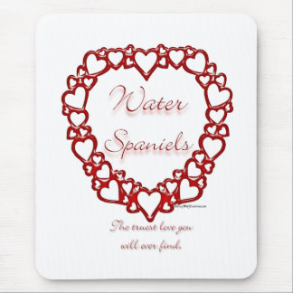 American Water Spaniel True Love Mouse Pad