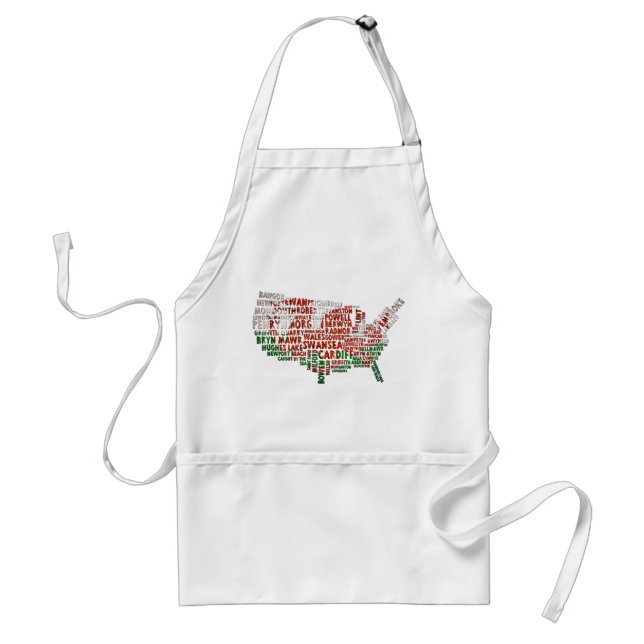 American Welsh Red Dragon Apron (Front)