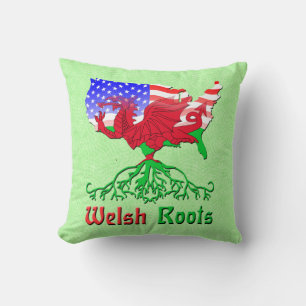 American Welsh Roots Pillows