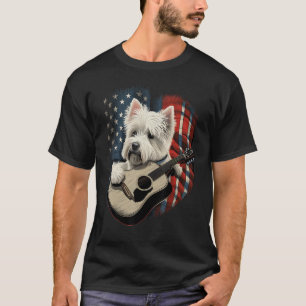 American West Highland White Terrier USA Westie Co T-Shirt