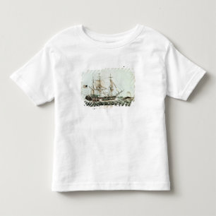 American Whaler, engraved by Nathaniel Currier Toddler T-shirt