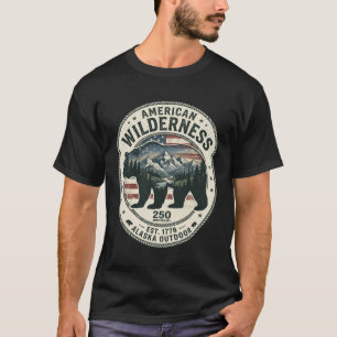 American Wilderness 250 Bear Mountain Pine Forest T-Shirt